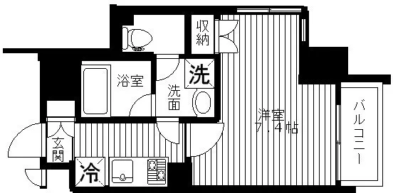 Cerise Monzen-Nakacho - Floor Plan - ["Product", "Rectangle", "Font"]