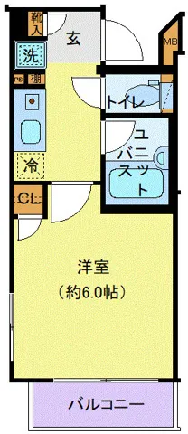 Avanzare Takanawa - Floor Plan - ["Home Door"]