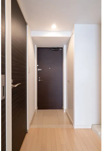 Orchid Residence Shinagawa - Interior - ["Wood", "Flooring", "Floor"]