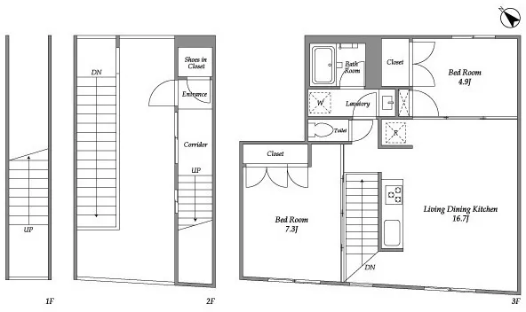TAKANAWA NODE - Floor Plan - ["White", "Plan", "Diagram"]