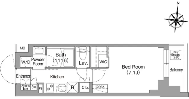 Comforia Liv Osaki - Floor Plan - []
