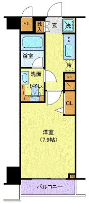 TOKIWADAI GRACE HILLS - Floor Plan - ["Apartment", "Tile Flooring", "Geraniums"]