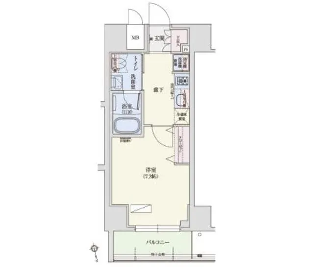 Urbanex Akihabara East - Floor Plan - ["Floor plan", "Plan", "Diagram"]