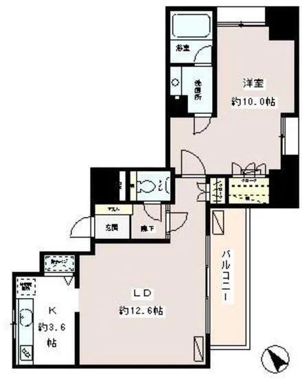 Fleur Tamachi - Floor Plan - ["Apartment", "Condominium", "High-rise building"]
