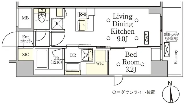 Terrace Okachimachi - Floor Plan - ["Rectangle", "Font", "Line"]