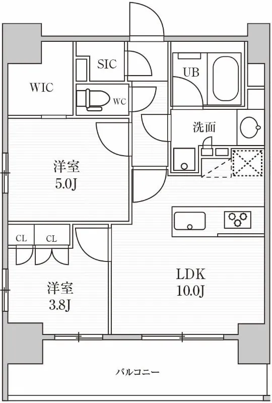 Season Flats Ueno Inaricho - Floor Plan - ["Design", "Plan", "Floor plan"]