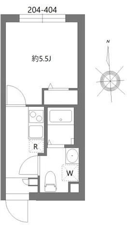 Citywalk Ebara Nakanobu - Floor Plan - ["White", "Diagram", "Plan"]