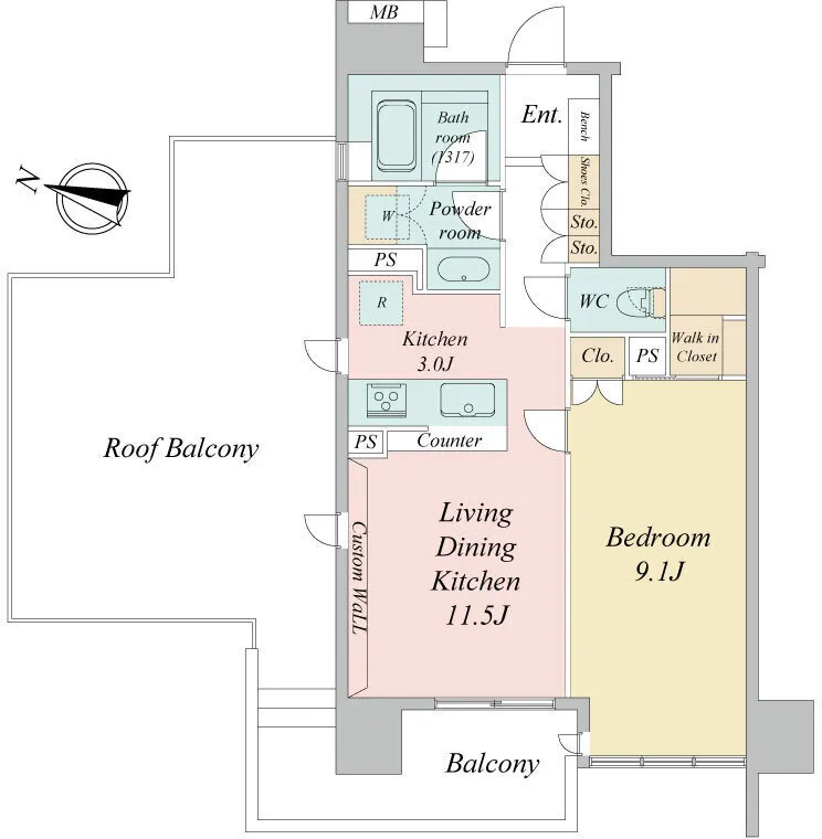 Prince Blanciesta - Floor Plan - ["Floor plan", "Wood flooring", "Diagram"]