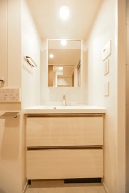 Park Axis Toranomon - Interior - ["Mirror", "Sink", "Cabinetry"]