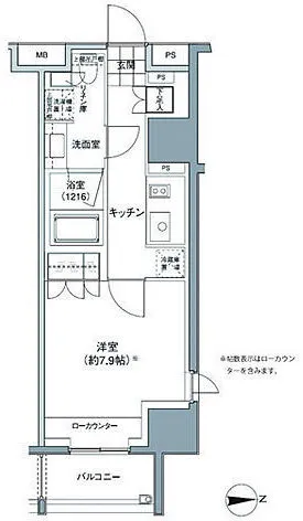 Park Habio Higashinakano - Floor Plan - []