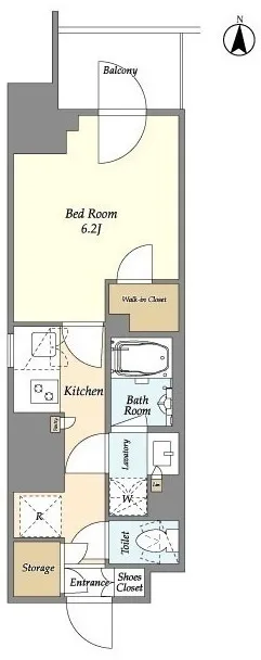 Due Kameido - Floor Plan - []