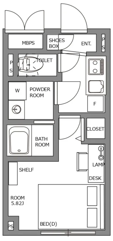 Hmlet Sangenjaya II - Floor Plan - []