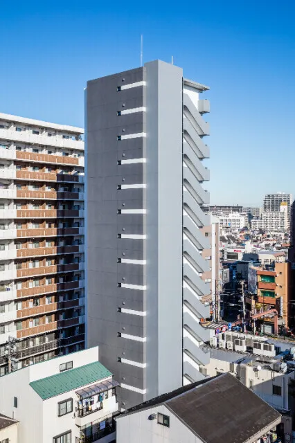 Due Minowa I - Exterior - ["High-rise building", "Apartment", "Metropolitan area"]