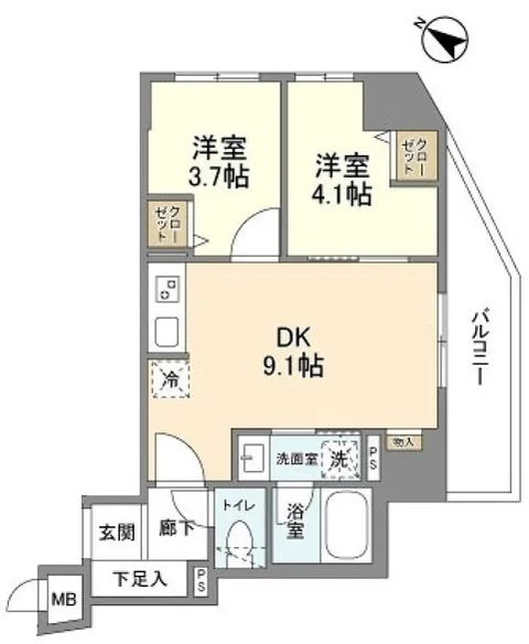 Livio Maison Nihonbashi Hisamatsucho - Floor Plan - ["White", "Plan", "Diagram"]