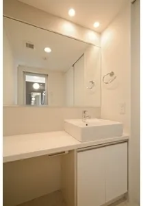 KDX Residence Azabu Sendaizaka - Interior - ["Bathroom Sink", "Plumbing fixture", "Flooring"]