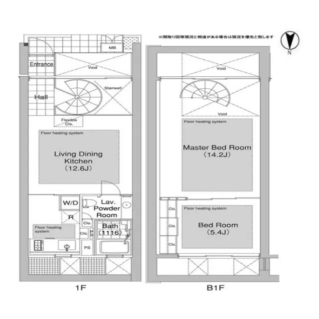 Elstanza Daikanyama - Floor Plan - ["Schematic", "Rectangle", "Font"]