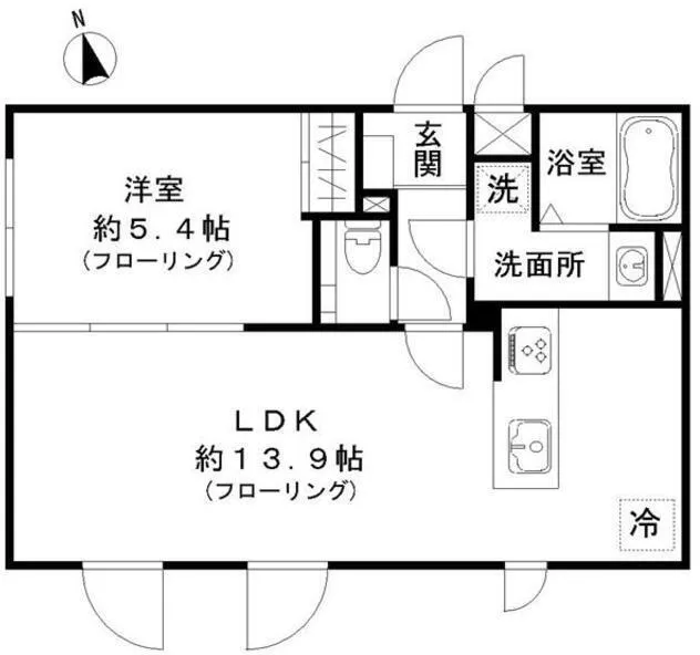 STRIPES Gotokuji - Floor Plan - ["White", "Diagram", "Plan"]