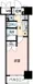 Mynavi STAY Miraie Kanda Jimbocho Grand Avenue - Floor Plan - [] thumbnail
