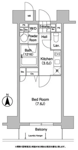 Comforia Kiyosumi Shirakawa South - Floor Plan - ["Rectangle", "Line", "Font"]