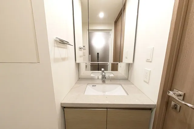 The Park Habio Mejiro Tower - Interior - ["Bathroom Sink", "Flooring", "Plumbing fixture"]
