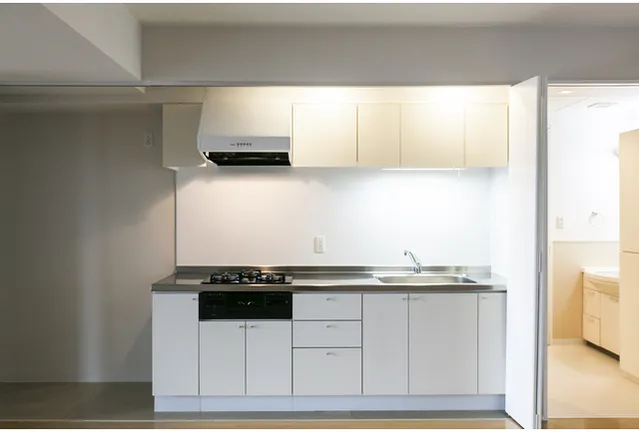 Shinonome Canal Court CODAN Building 16 - Interior - ["Kitchen", "Kitchen Sink", "Apartment"]