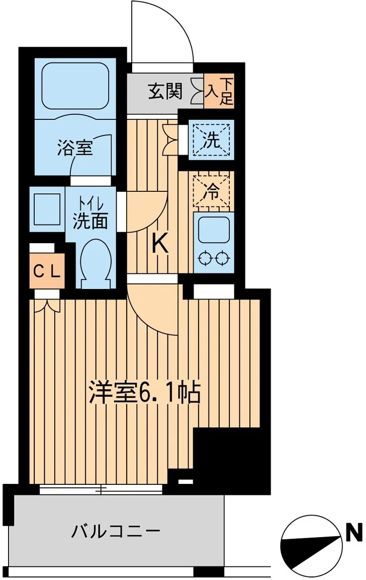Residence Omori - Floor Plan - ["Apartment"]