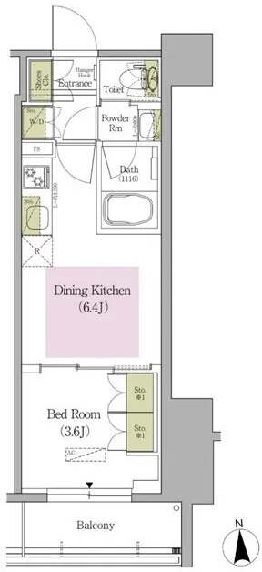 Urbanex Waseda Terrace - Floor Plan - []