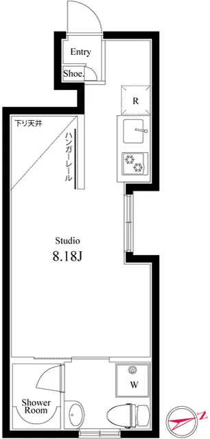 Brighthouse Toritsu Kasei - Floor Plan - ["Plumbing fixture"]