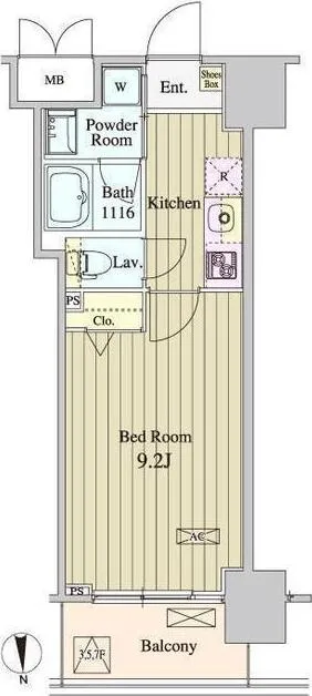 The Magnolia Garden Ebisu - Floor Plan - ["Floor plan", "Plan", "Drawing"]