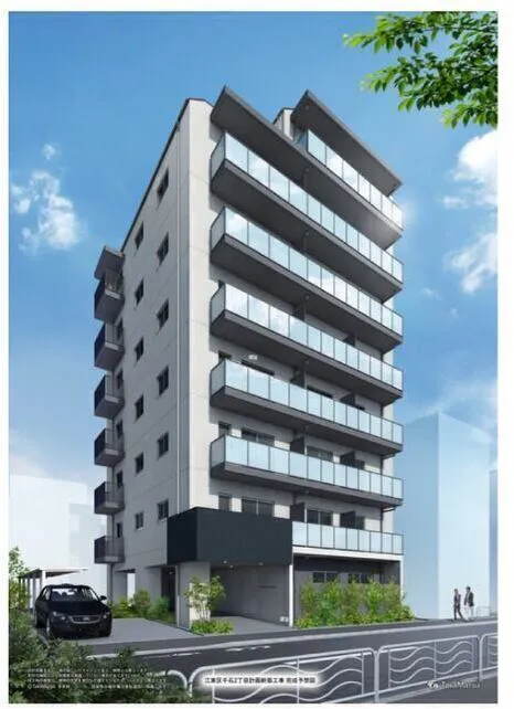Sekitora Building No. 10 - Exterior - ["Urban design", "Apartment", "High-rise building"]
