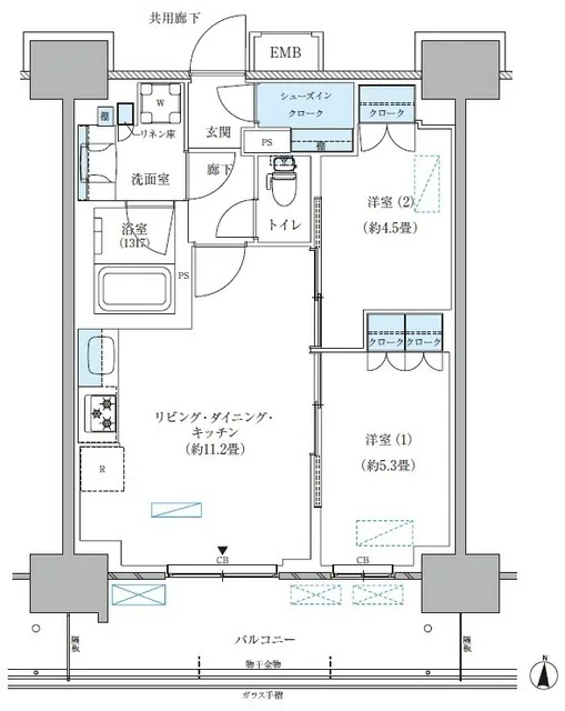 Park Axis Nishi-Ojima Comfort Square - Floor Plan - ["Diagram", "Plan", "Floor plan"]