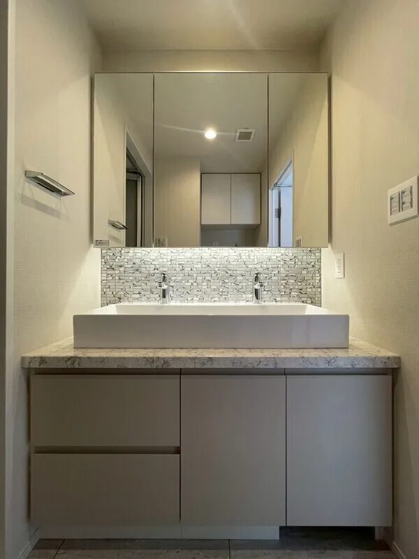 Dash Living Aoyama - Interior - ["Bathroom Sink", "Interior design", "Wall"]