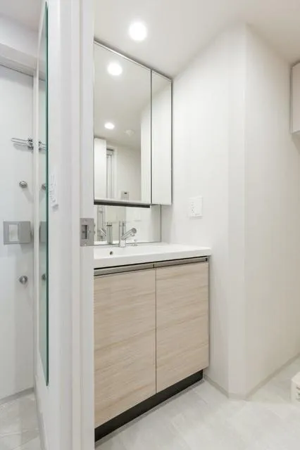 Ipse Kagurazaka - Interior - ["Mirror", "Cabinetry", "Tap"]