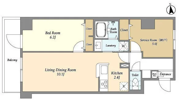 Comforia Nishiogu - Floor Plan - ["Floor plan", "Diagram", "Plan"]