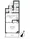 Sancradle Reveal Ikebukuro - Floor Plan - ["White"] thumbnail