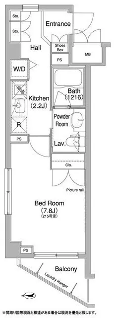 Comforia Meguro Chojamaru - Floor Plan - []