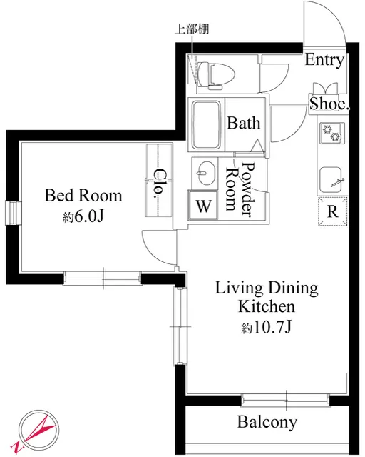 Gran Paseo Ookayama II - Floor Plan - ["White", "Floor plan"]
