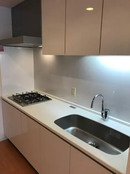 Brillia Ist Sangenjaya Blossom Terrace - Interior - ["Brown", "Kitchen sink", "Tap"]