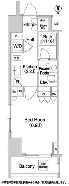 Comforia Monzennakacho - Floor Plan - []