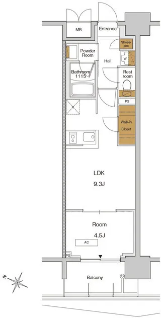 RJR Precia Higashijujo Garden - Floor Plan - ["Diagram", "Plan", "Technical drawing"]