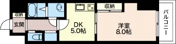 Orchid Residence Itabashi - Floor Plan - ["Rectangle", "Parallel", "Font"]