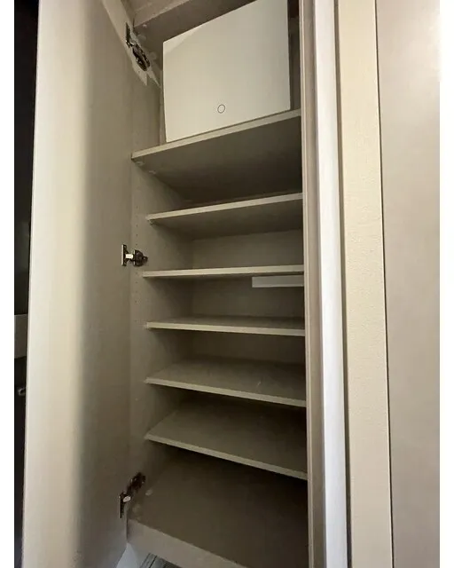Baus Flats Kuramae - Interior - ["Wood", "Grey", "Shelving"]