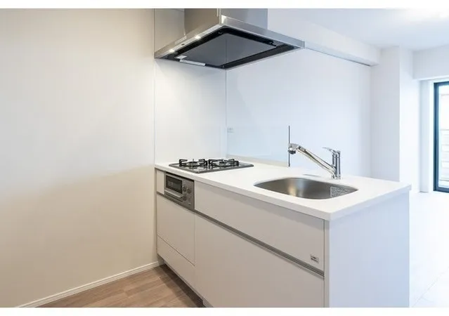Myupure Sugamo Station - Interior - ["Kitchen", "Major appliance", "Countertop"]