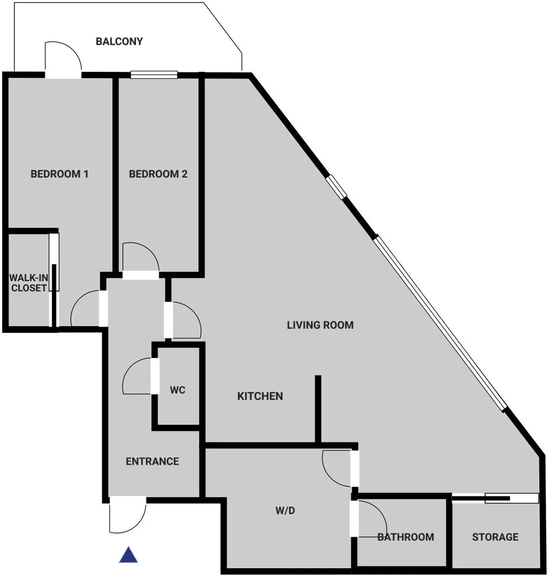 THE PARK CROSS ICHIGAYA HARAIKATAMACHI - Floor Plan - []