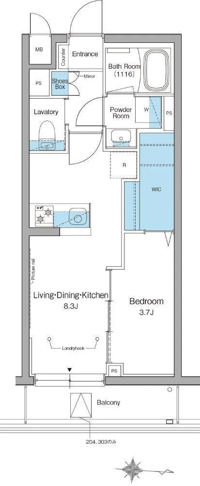 Lefon Livent Suginami Eifuku - Floor Plan - ["White", "Diagram", "Plan"]