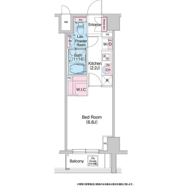 Comforia Setagaya Kamiuma - Floor Plan - ["Rectangle", "Font", "Parallel"]