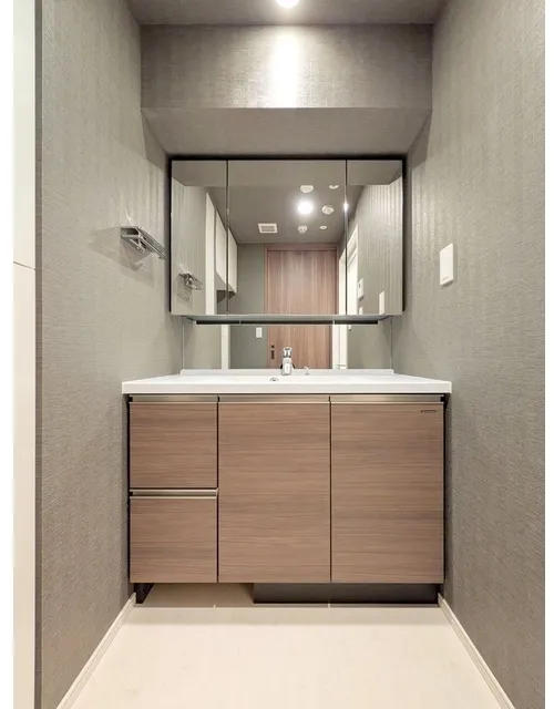 Due Fuchu I - Interior - ["Flooring", "Bathroom cabinet", "Floor"]