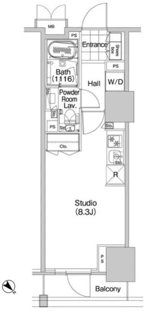Comforia Kamata - Floor Plan - []