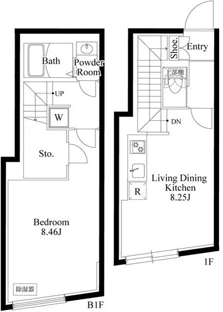 El Faro Hiroo - Floor Plan - ["Rectangle", "Schematic", "Font"]