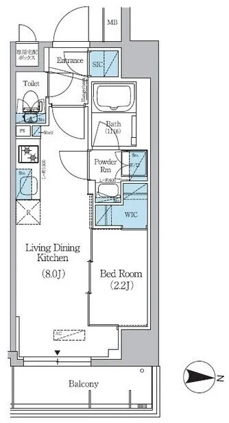 Urbanex Kinshi Park III - Floor Plan - []
